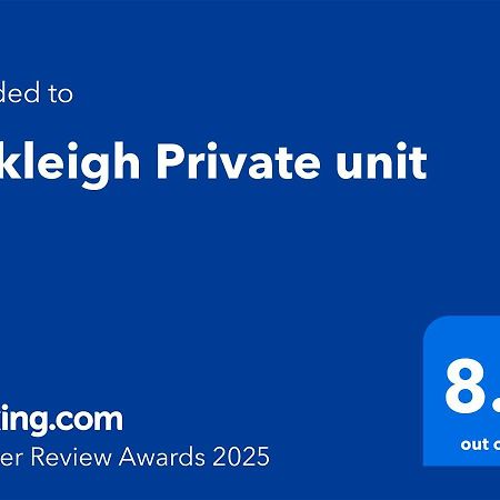 Oakleigh Private Unit别墅 外观 照片